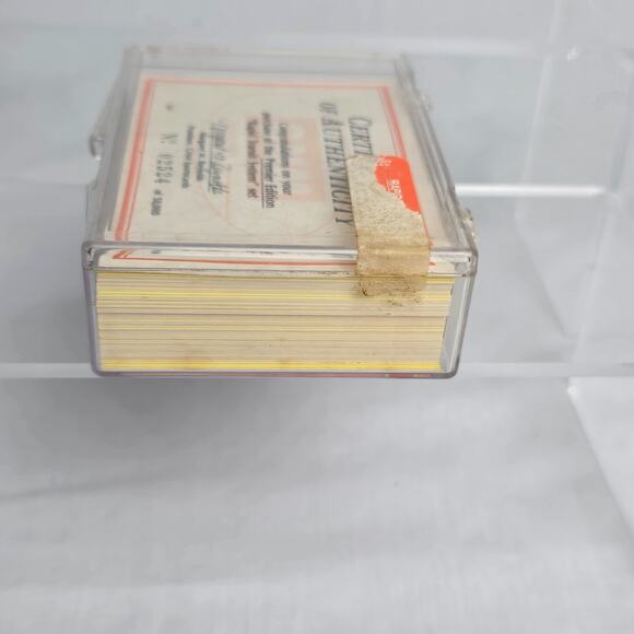 Premier Edition Rapid Transit System 50 Card Set COA No 02524 GNM Sportscards - Picture 12 of 16